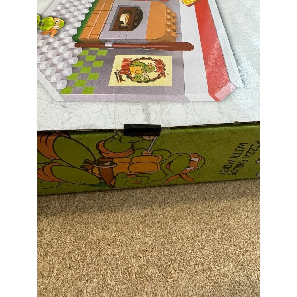 Ninja Turtles Sealed Lego Pizza Palor Construction Set